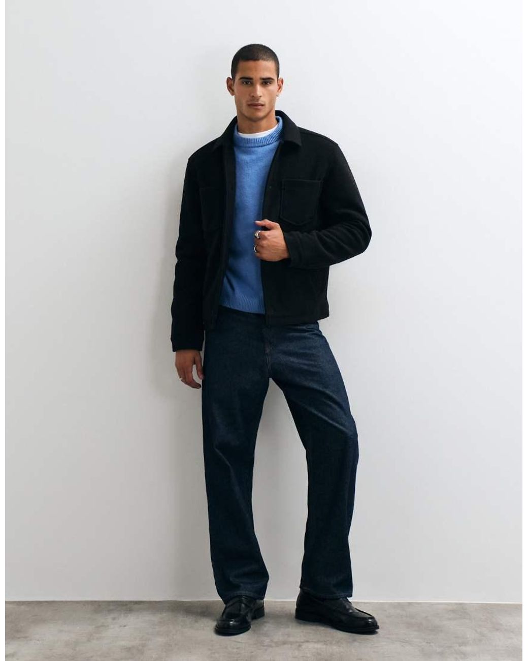 Giacca di Threadbare in Blue da Uomo