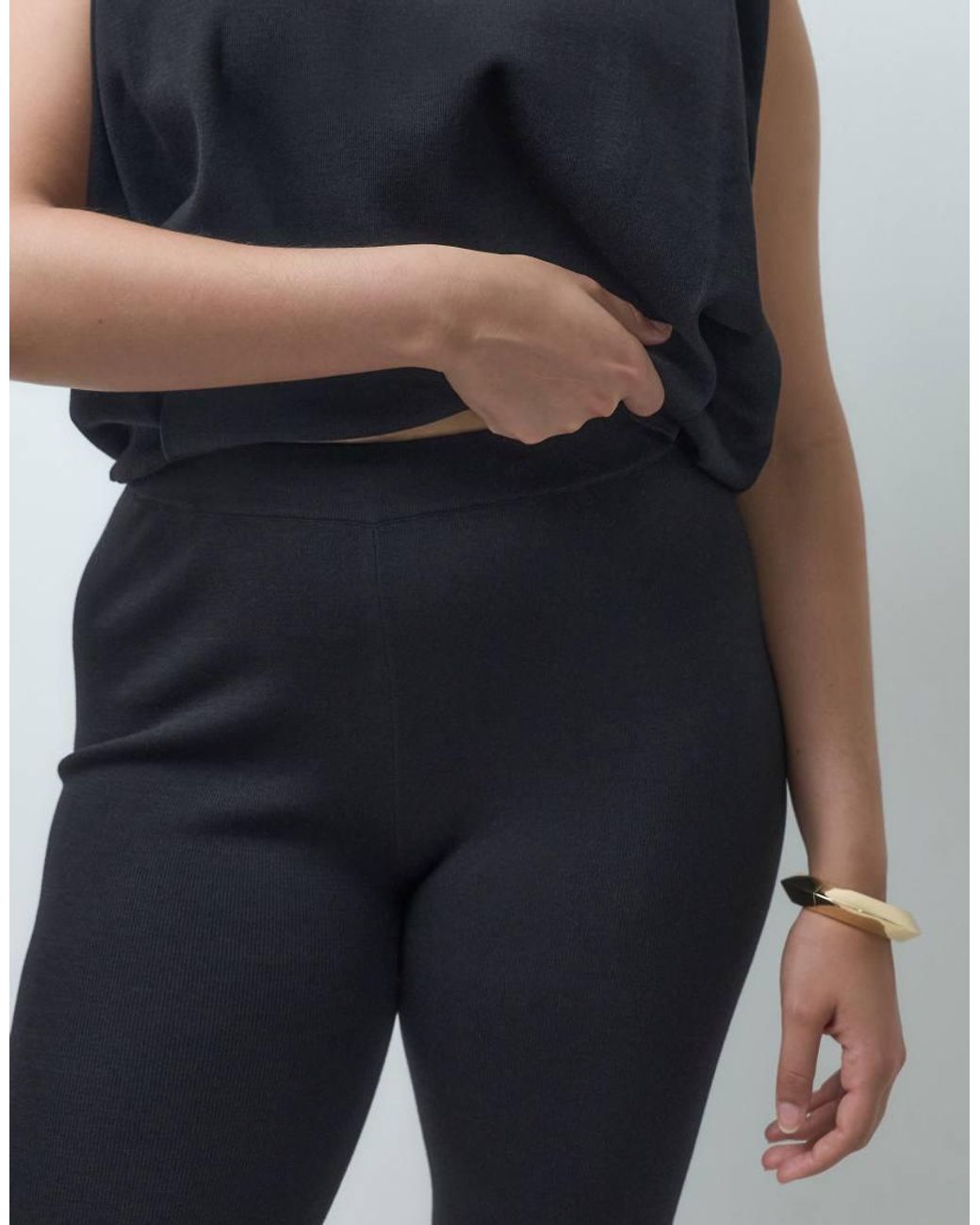 ASOS Blue Asos Design Curve Knitted legging Co-ord