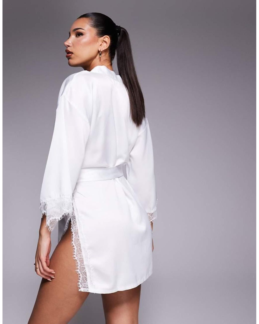 Ann Summers White Cherryann Bridal Robe