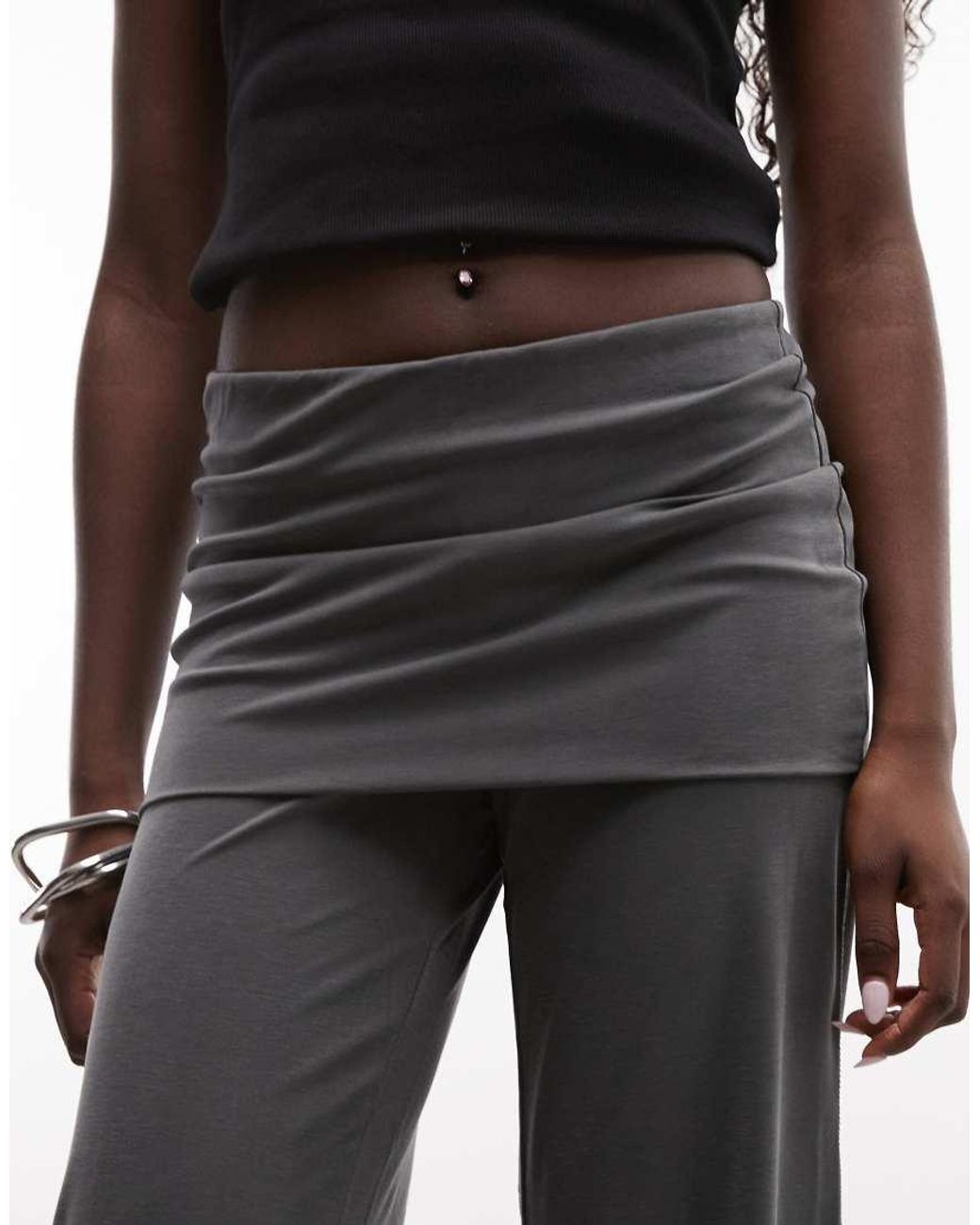 Cotton On Blue Honey Skirt Overlay Trouser
