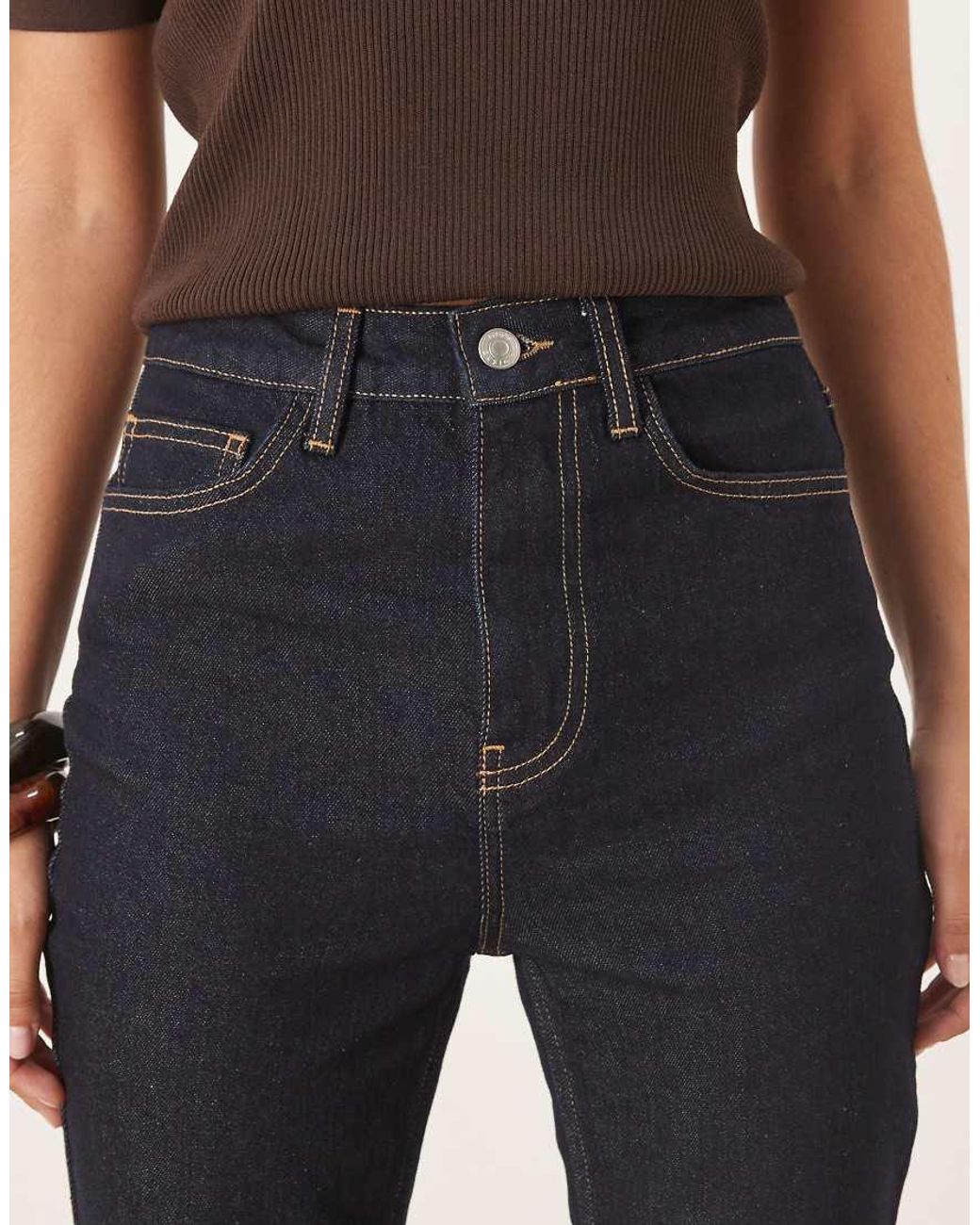 ASOS Blue Asos Desigh High Rise Bootcut Flare Jeans
