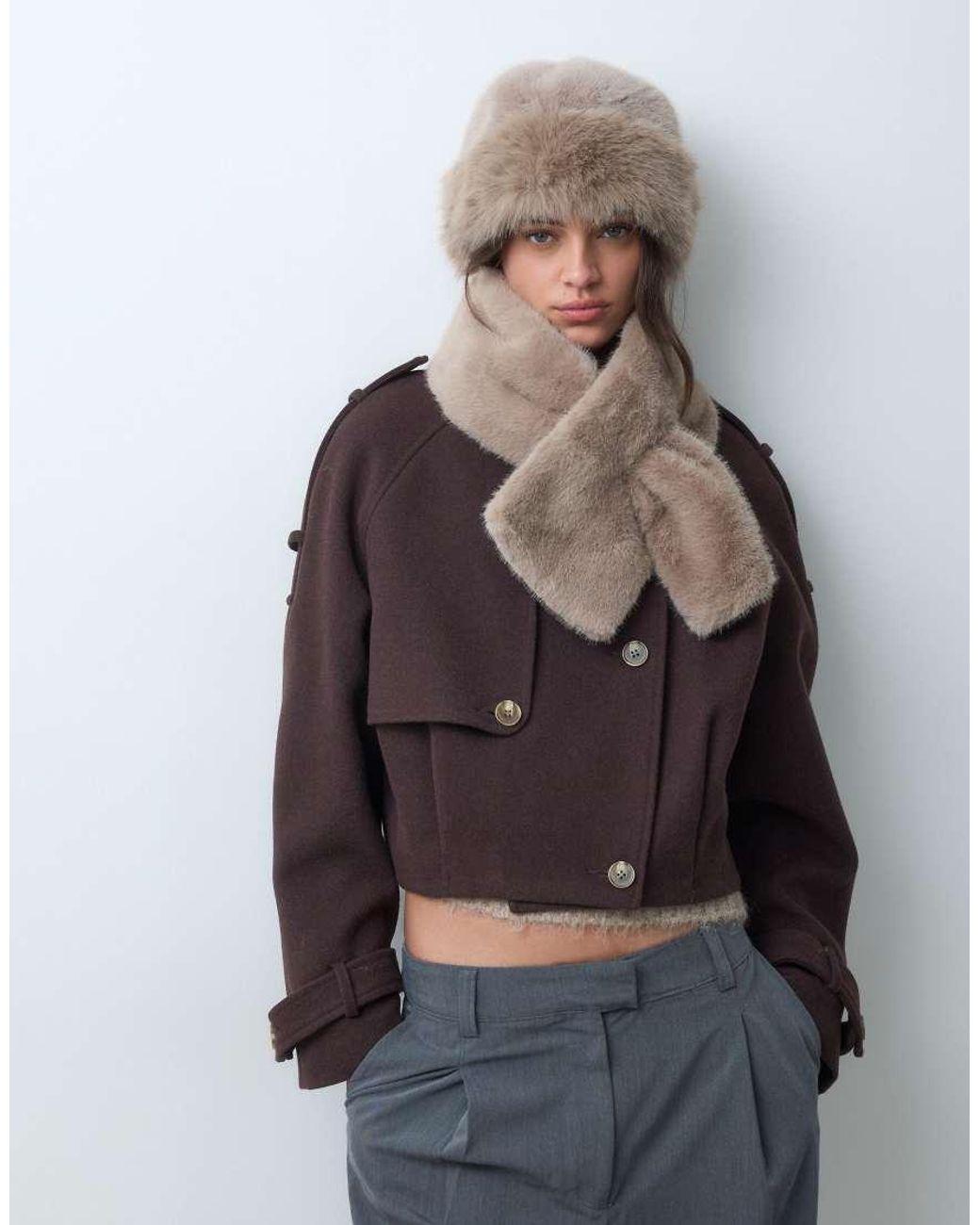 Berretto di Vero Moda in Brown