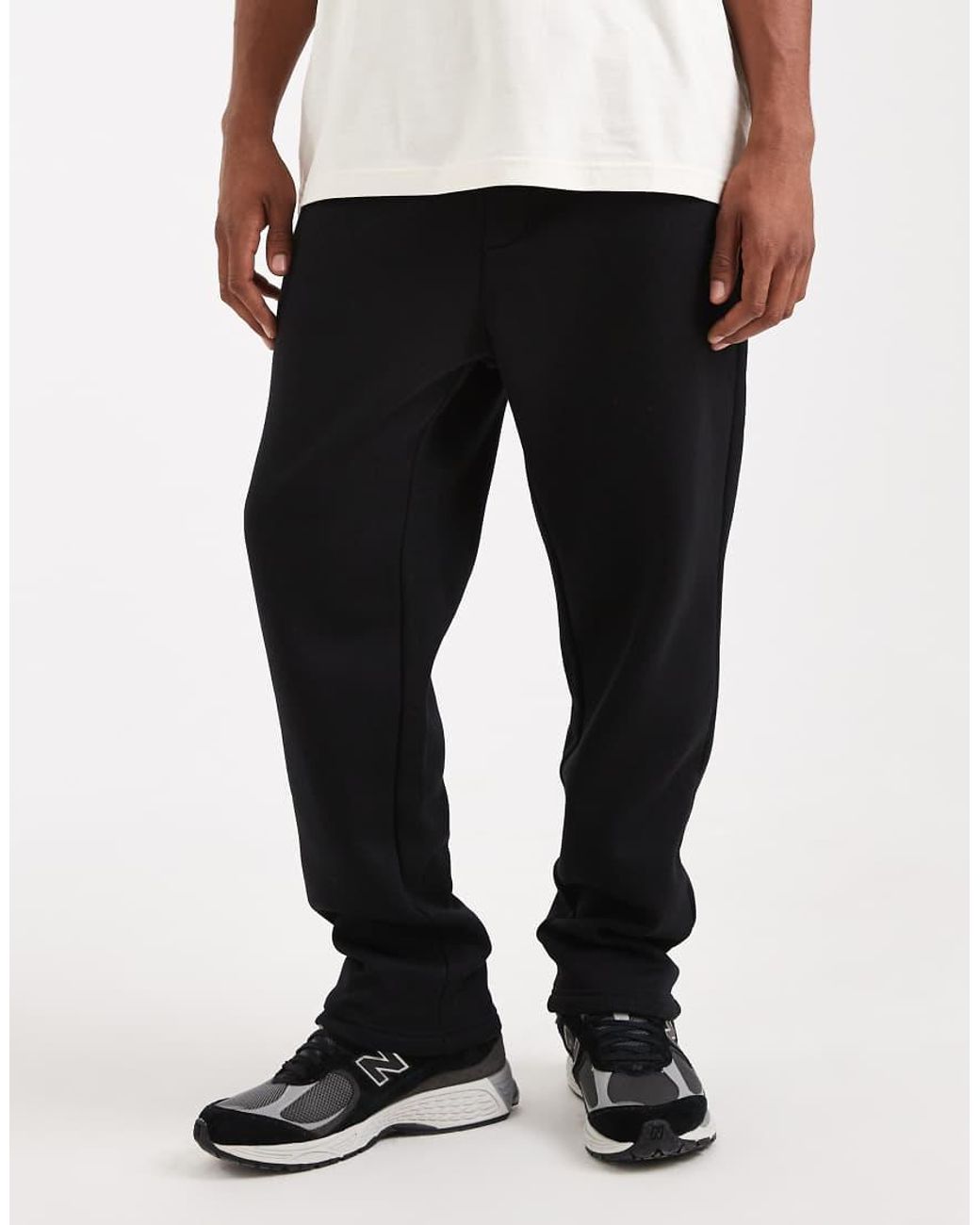 Jack & Jones White Loose Fit Jogger for men