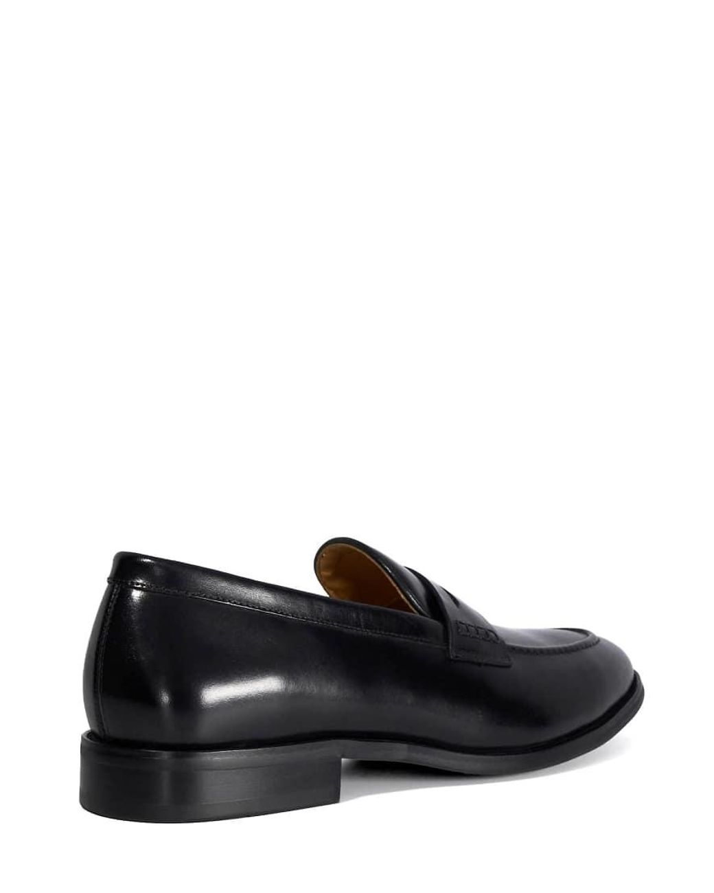 Dune Black Wide Fit Skylers Loafers for men