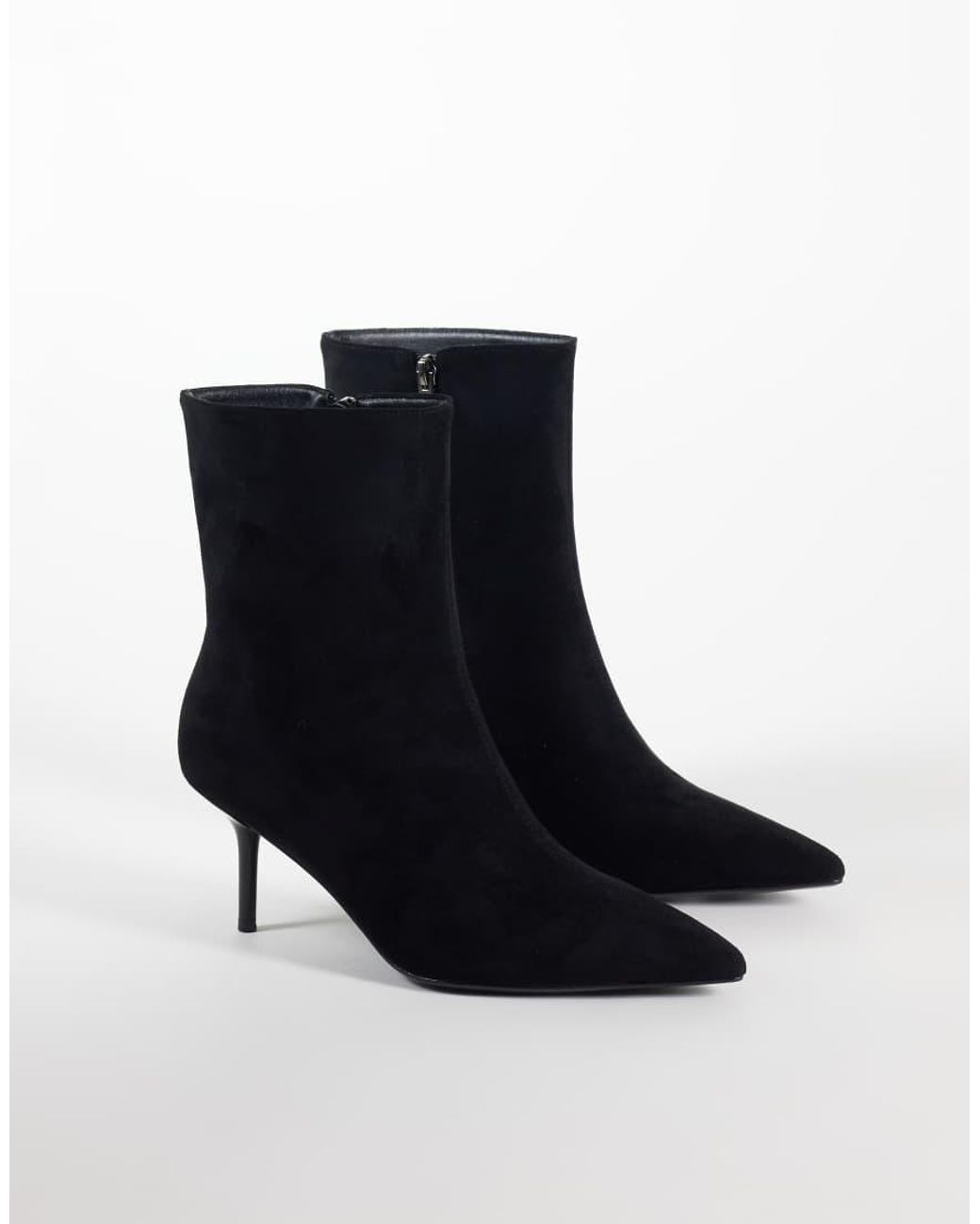 SIMMI Black Simmi London Wide Fit Ember Pointed Ankle Boots