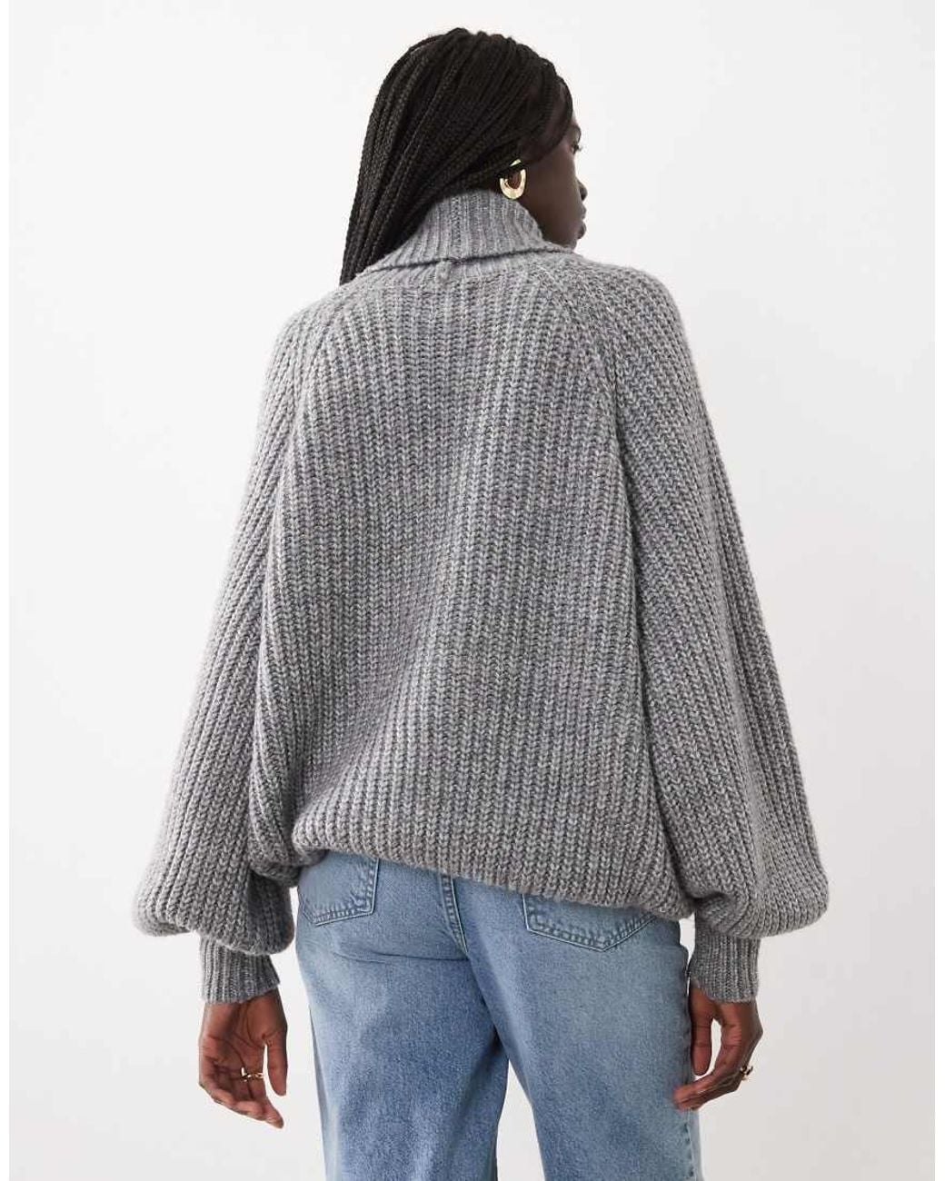 ASOS Black Shawl Collar Oversized Cardigan