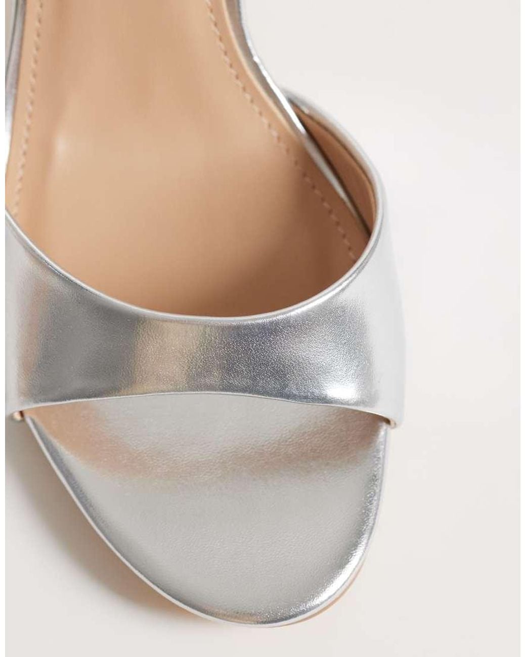 SEQWL White Lolly Heeled Sandal