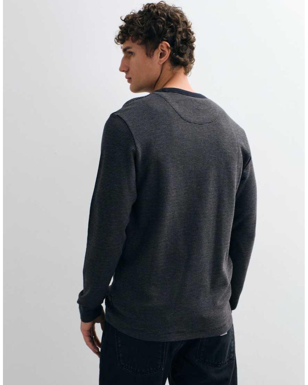 Jack & Jones Gray Long Sleeve Top for men