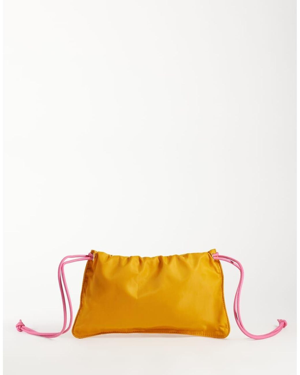 ASOS Orange Pouch Clutch Bag