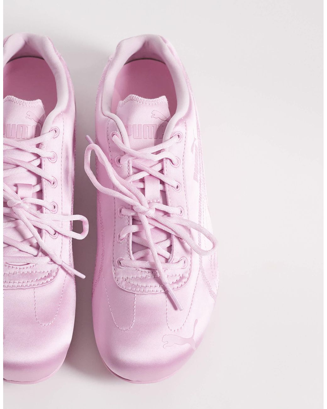 Speedcat - baskets satinées PUMA en coloris Pink