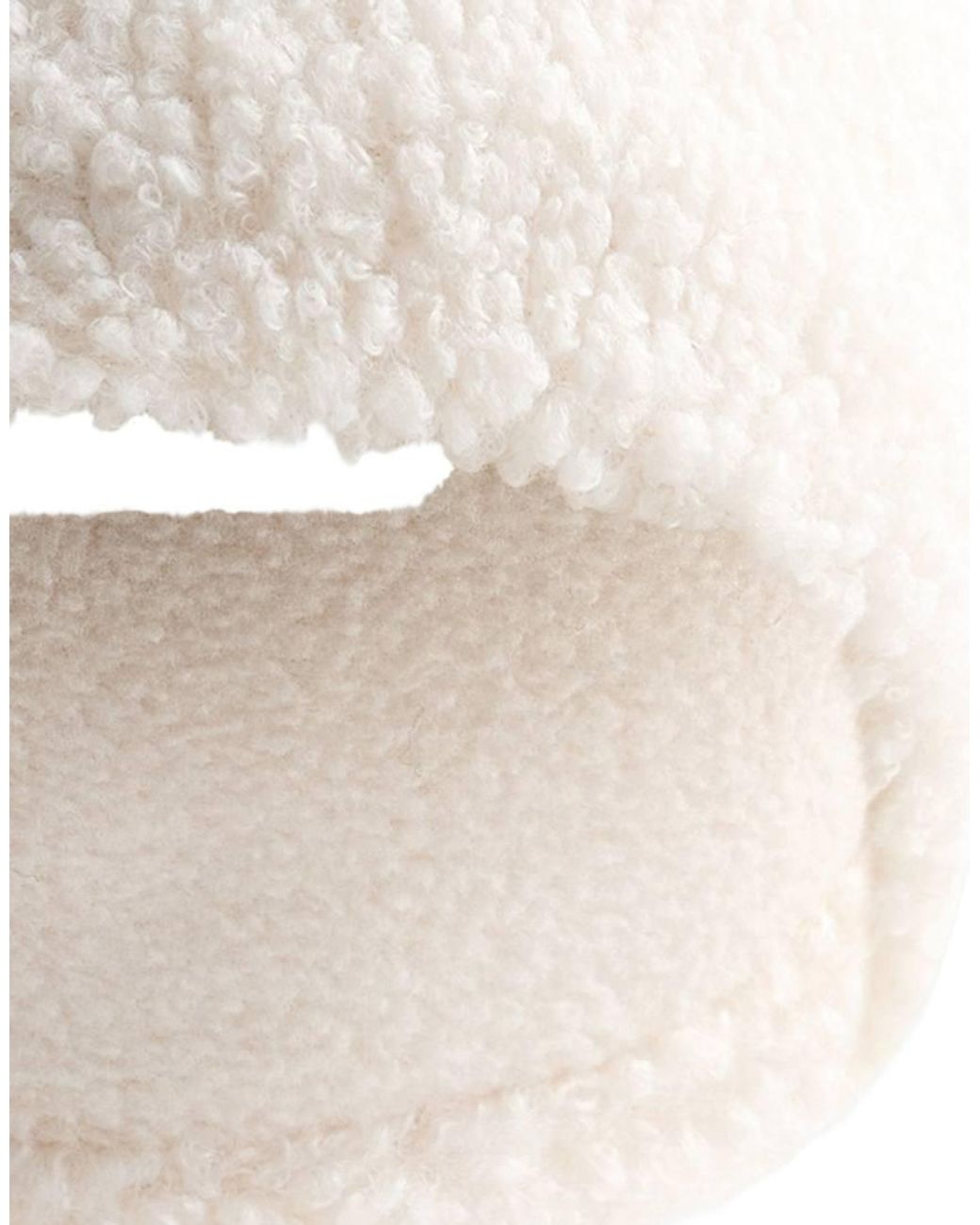 Oysho Natural Faux-Shearling Headband