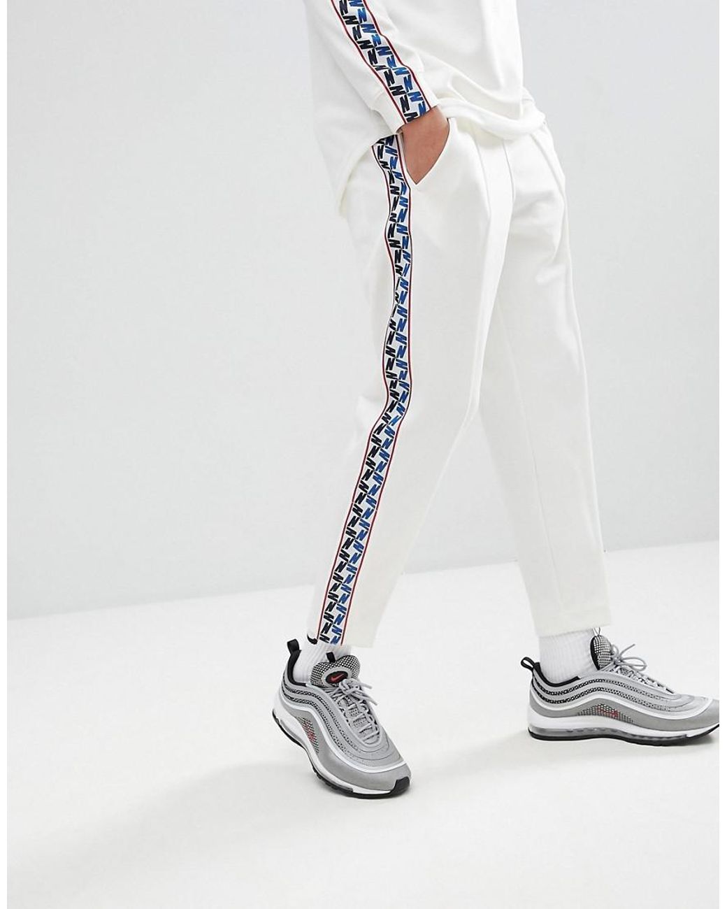 Nike Joggers With Taped Side Stripe In 