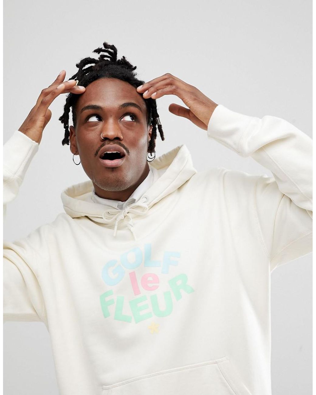 Converse Canvas X Tyler The Creator Golf Le Fleur Hoodie In White  10006807-a01 for Men | Lyst