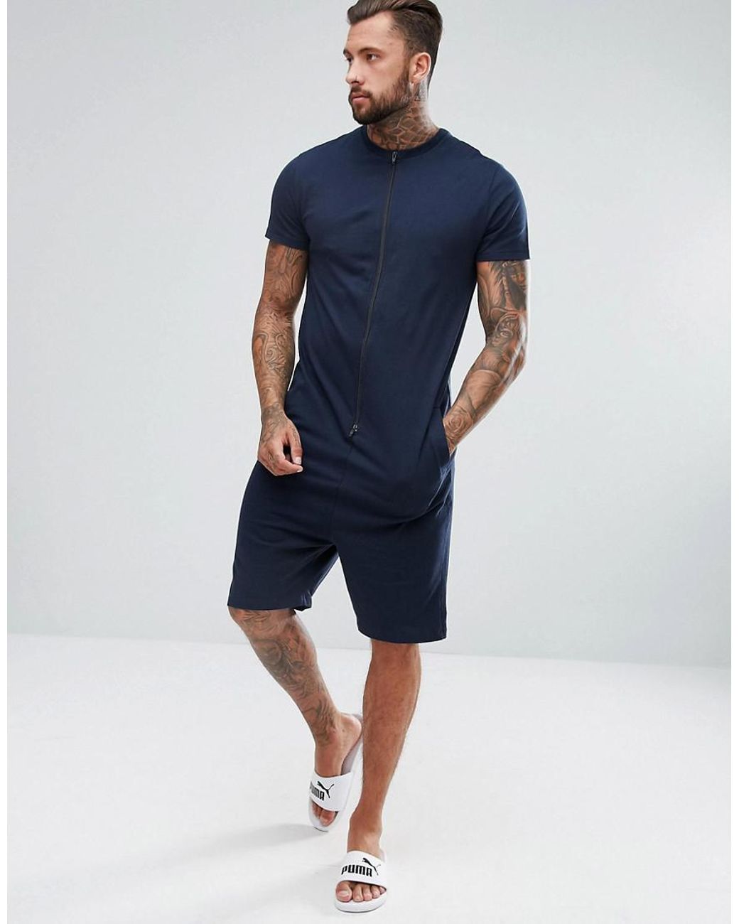 ASOS Cotton Lightweight Bomber Neck 