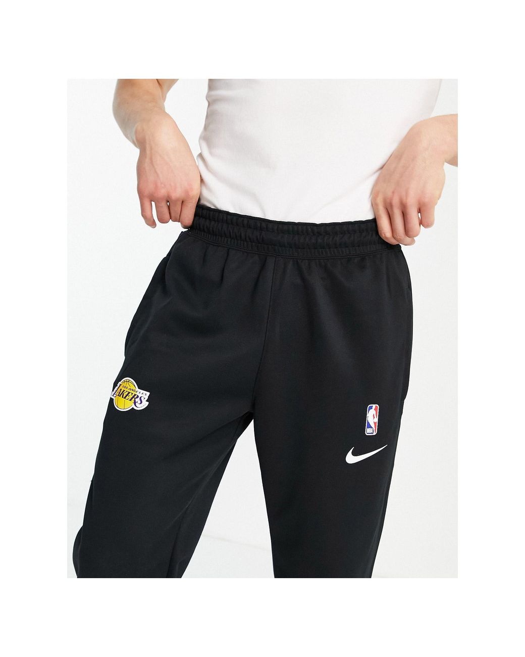 Nike Basketball – la lakers nba – jogginghose mit logo in Schwarz für  Herren | Lyst DE