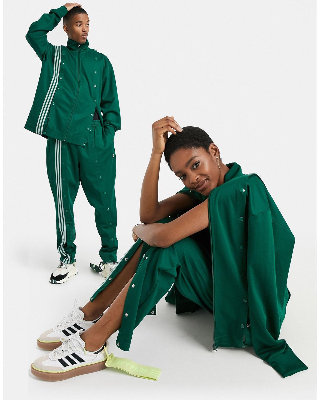 Pants and jeans adidas Track Pants Noble Green | Footshop