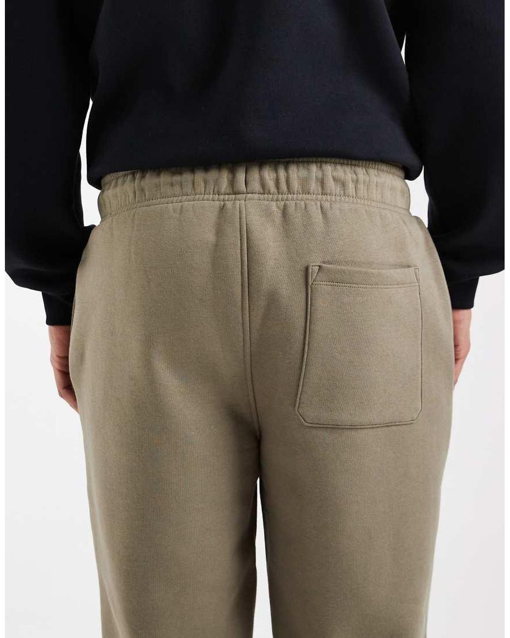 ASOS Black Essentials Straight Leg Trackies for men