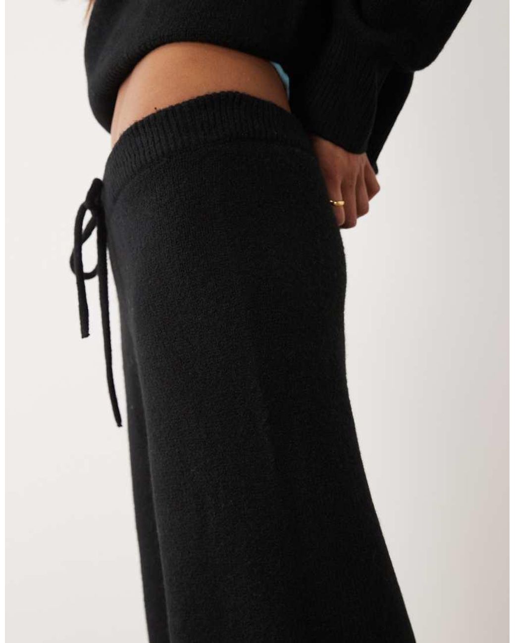 ASOS Black Wide Leg Pants