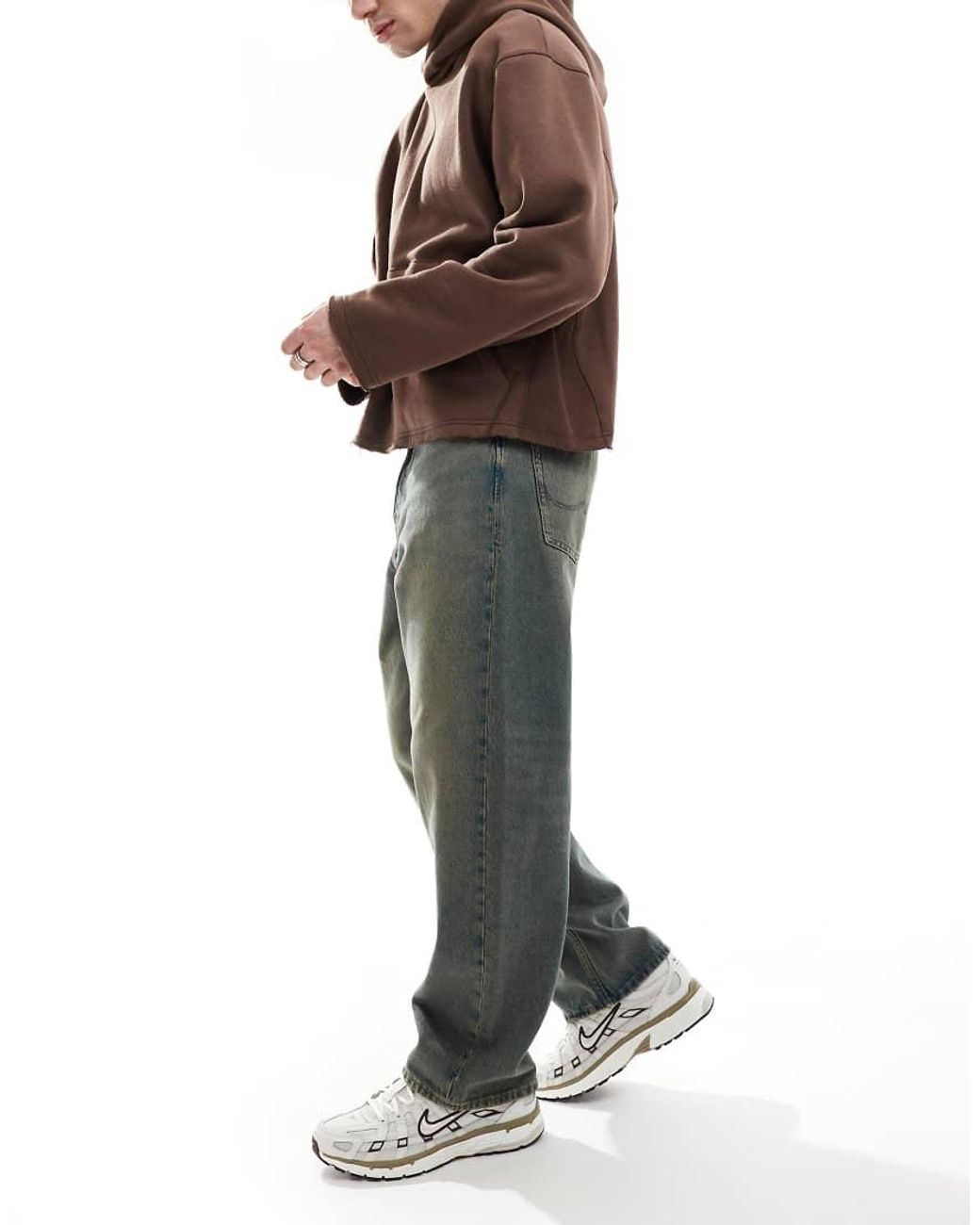 Jack & Jones Blue Alex baggy Fit Jeans for men