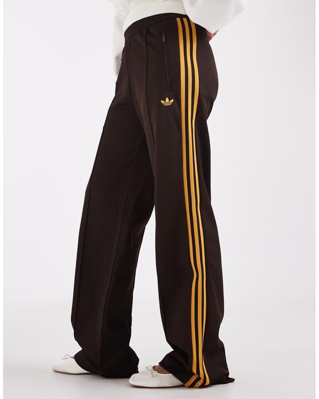 Adidas Originals White Classic Track Pants
