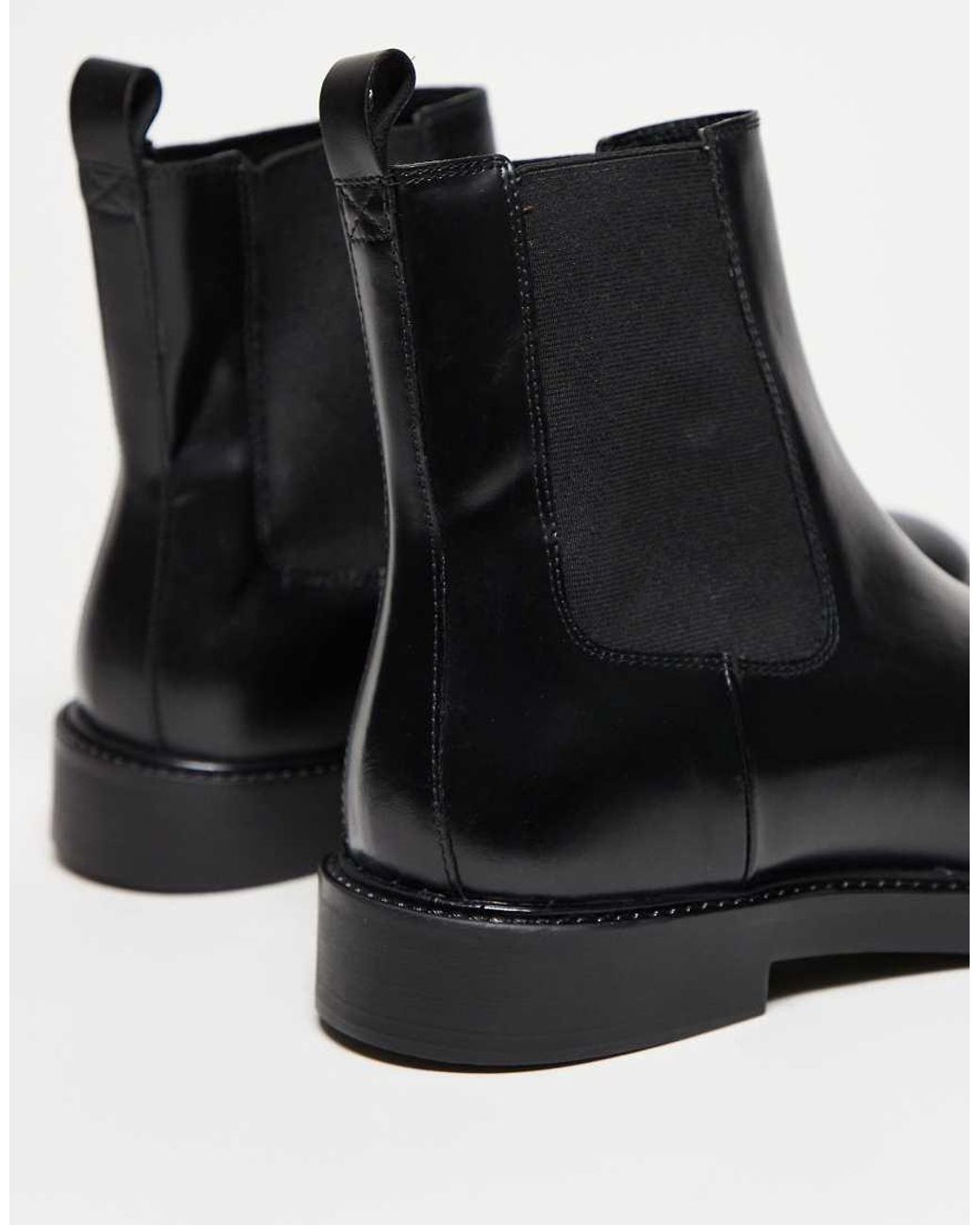 ASOS Black Chelsea Boots for men