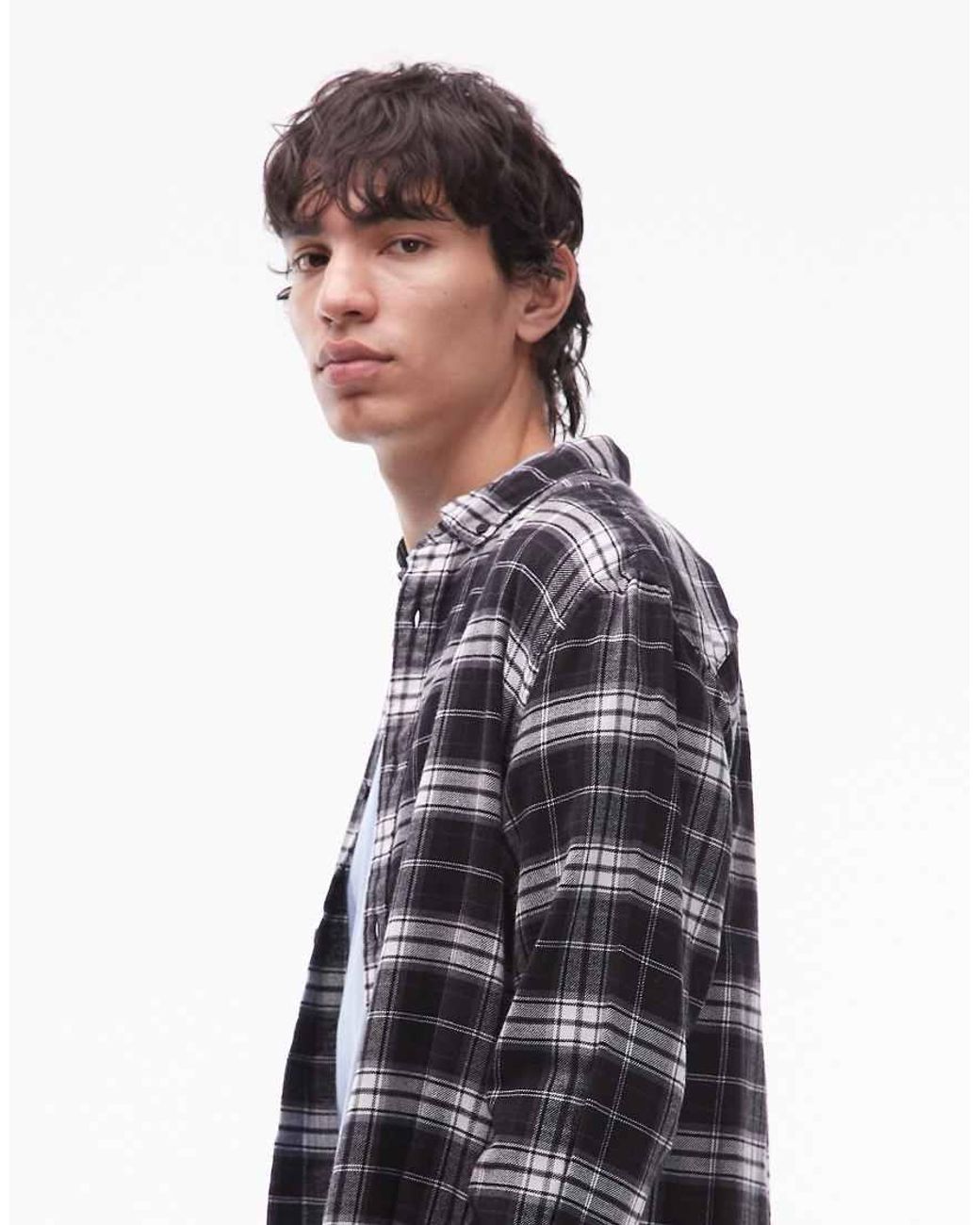 Tommy Hilfiger Blue Regular Flannel Shirt for men