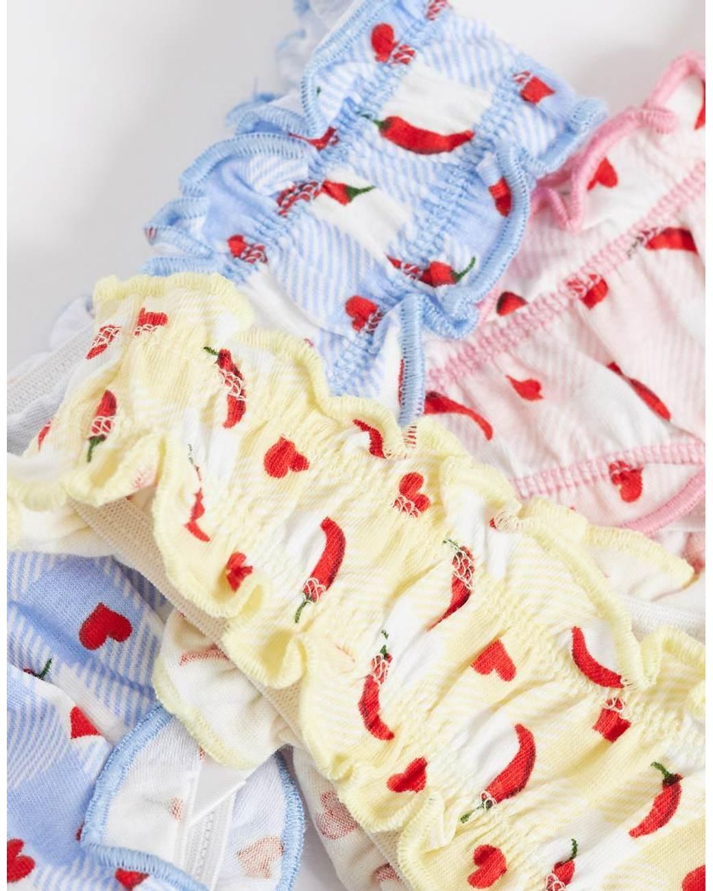 Wednesday's Girl White Wednesdays Girl 3 Pack Knickers