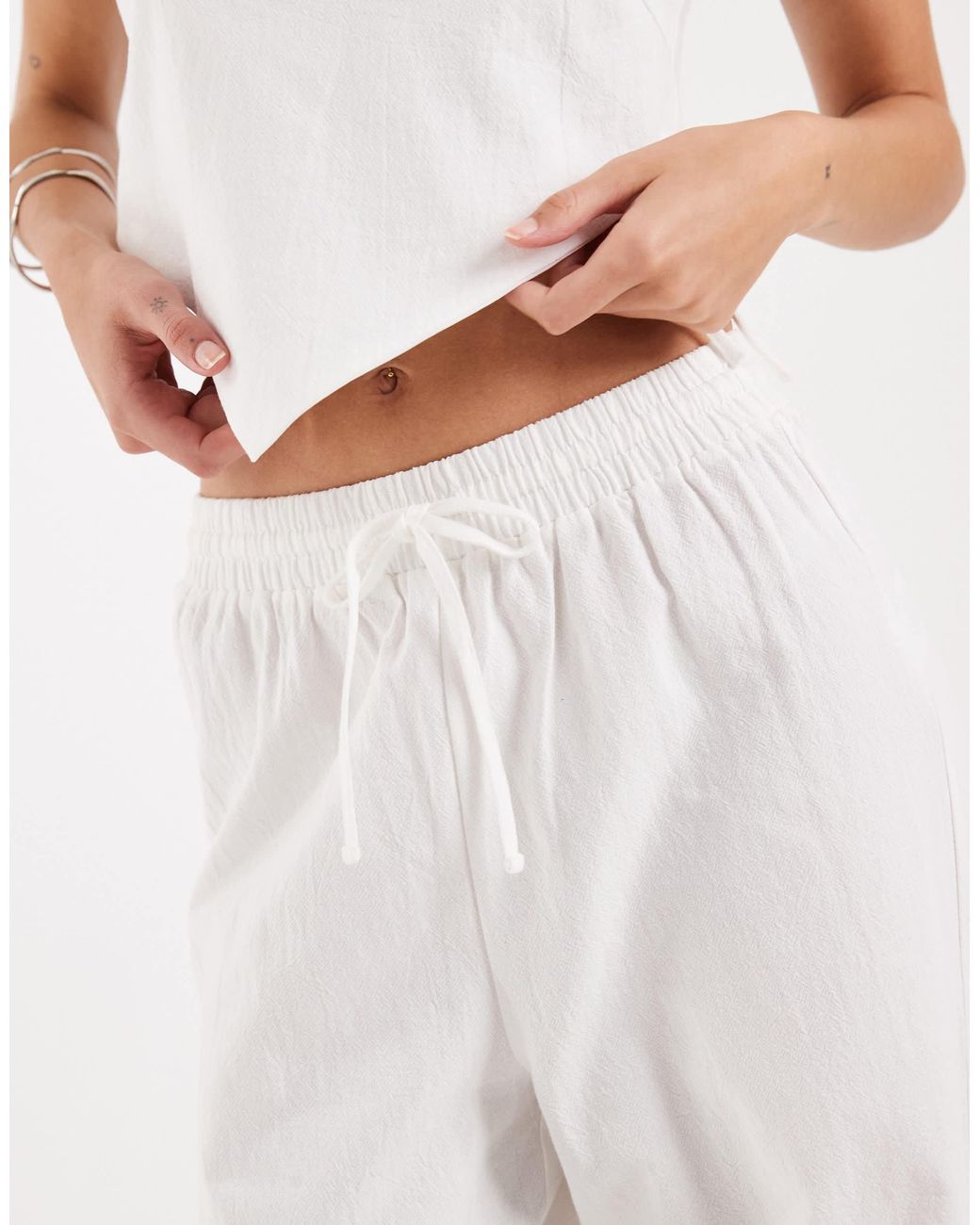 Pantalon d'ensemble 4th & Reckless en coloris White