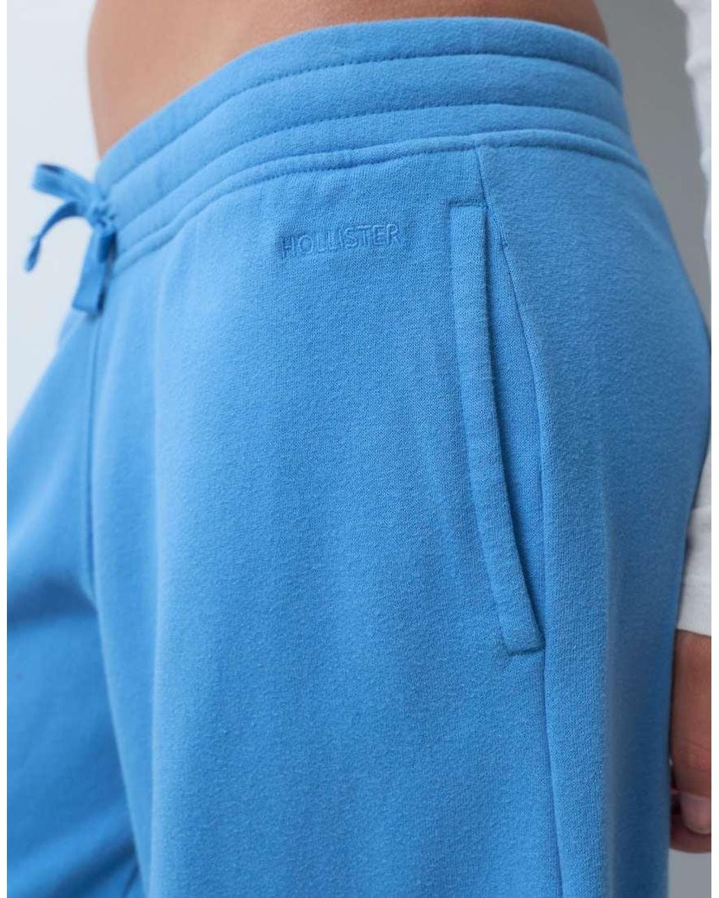 Hollister Blue Low Rise Wide Leg joggers