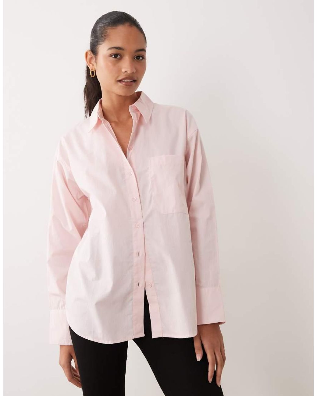 ASOS Pink Classic Cotton Shirt