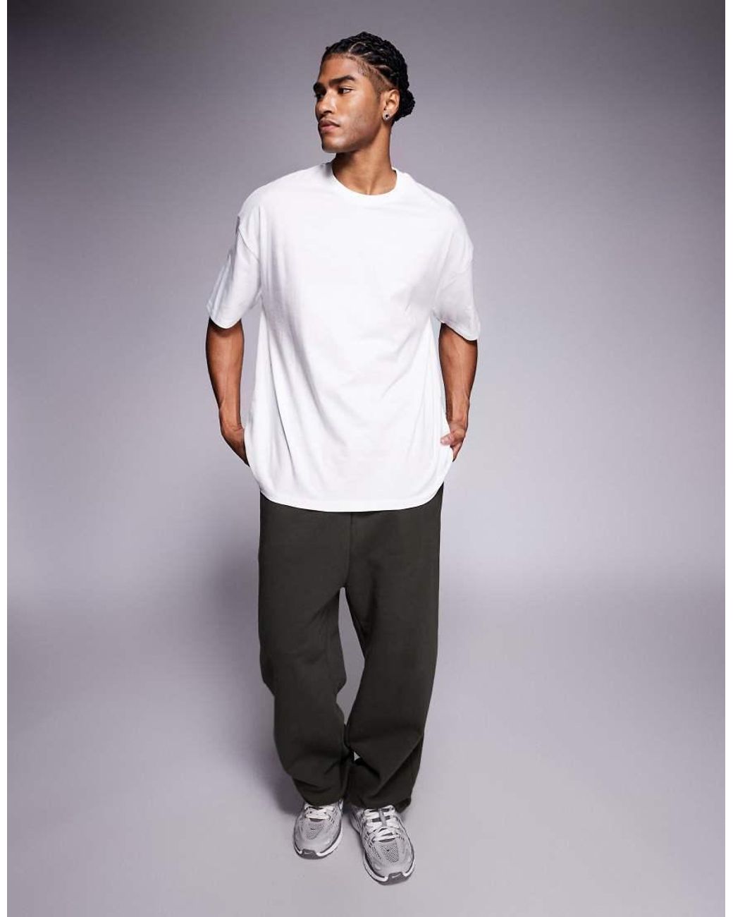 ASOS White Essentials Oversized T-shirt for men