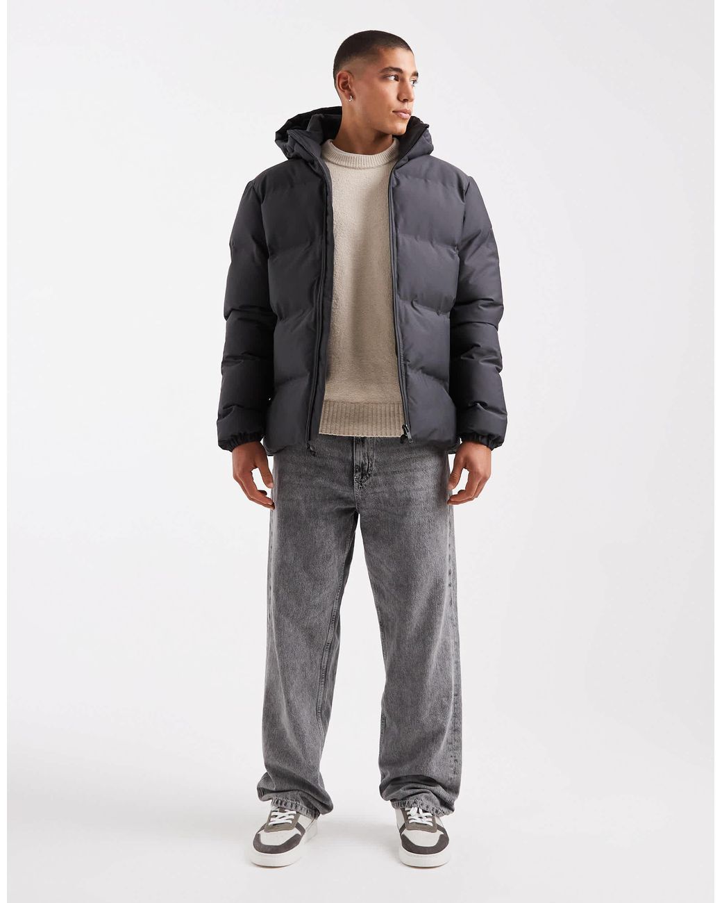Threadbare – steppjacke in Gray für Herren