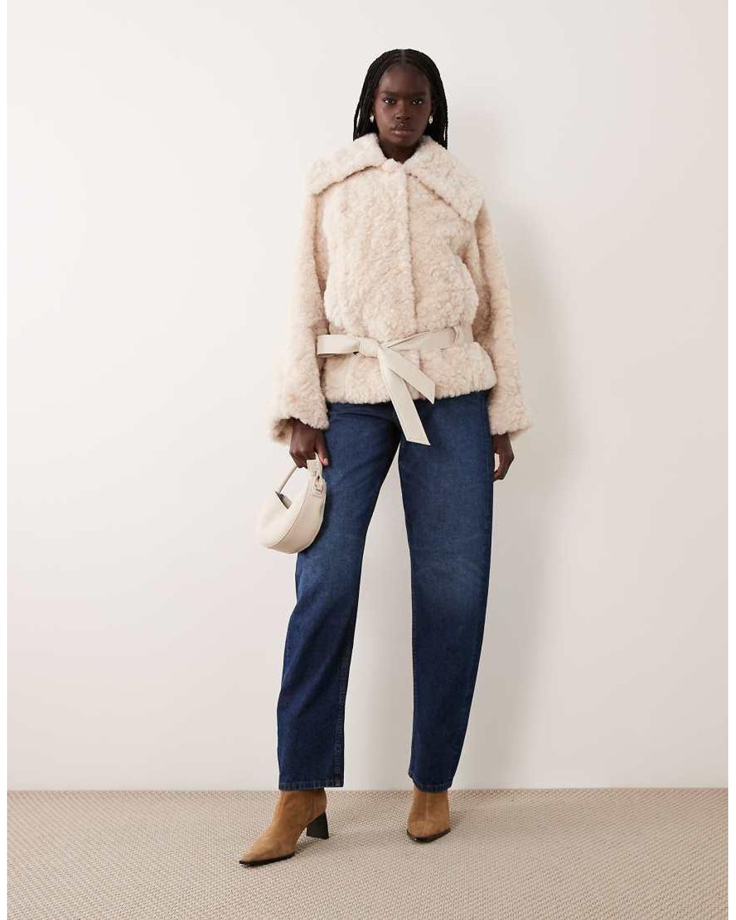 Giacca Oversize di 4th & Reckless in Natural