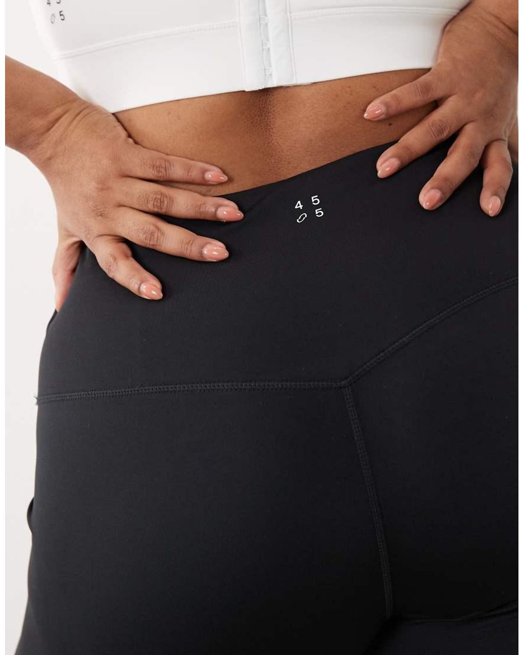 4505 Black Curve Icon Active Bum Sculpt High Waist Gym legging With Inner Pocket