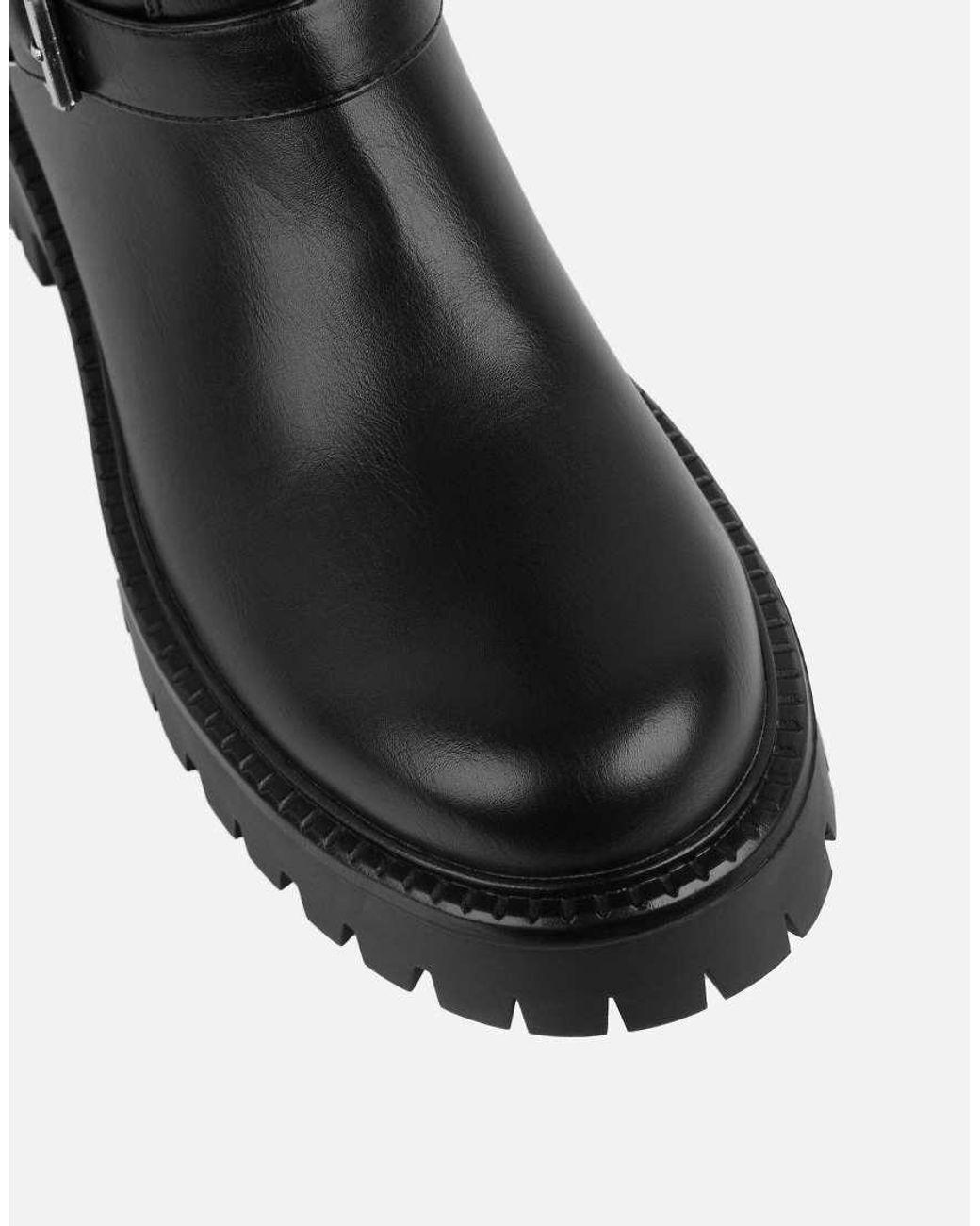 SIMMI Gray Simmi Shoes Cayman High Boots