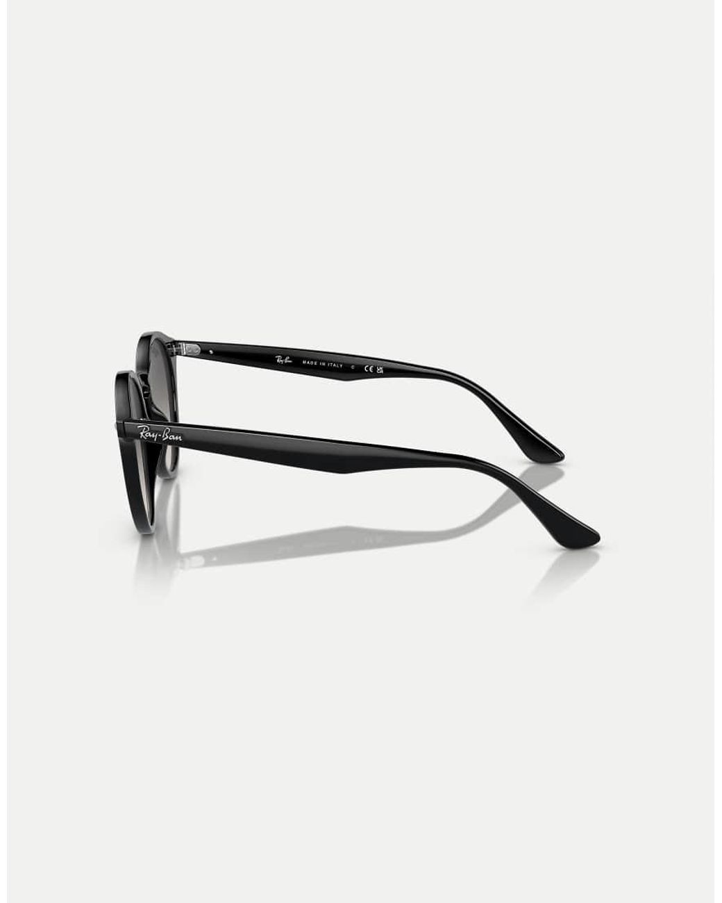 Ray-Ban Brown Rb2180 Round Sunglasses With Lens