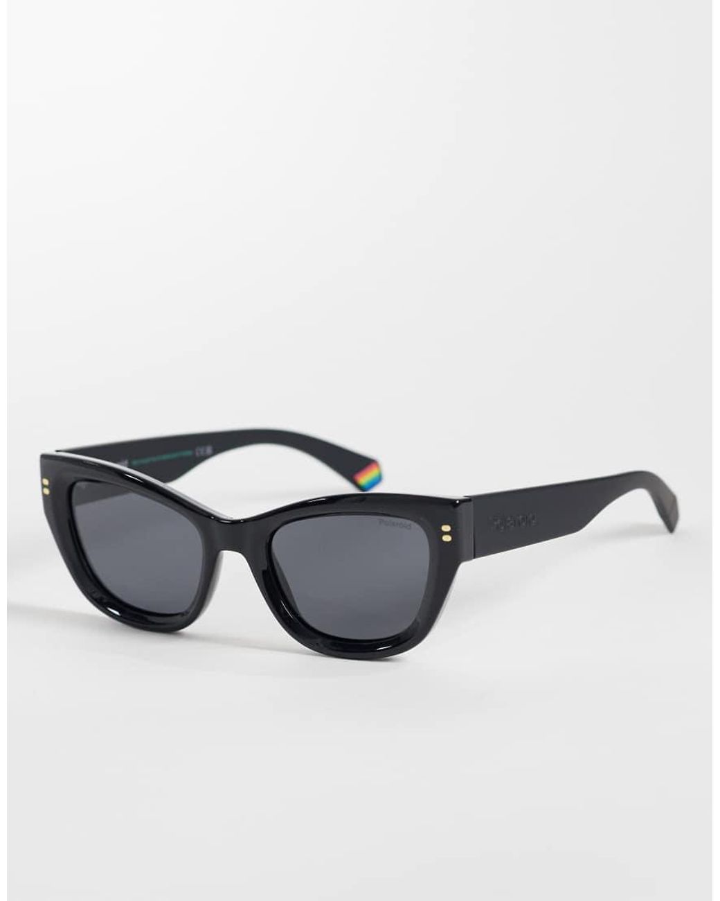 Polaroid Sunglasses Black Polaroid Cat Eye Sunglasses With Polarized Lenses