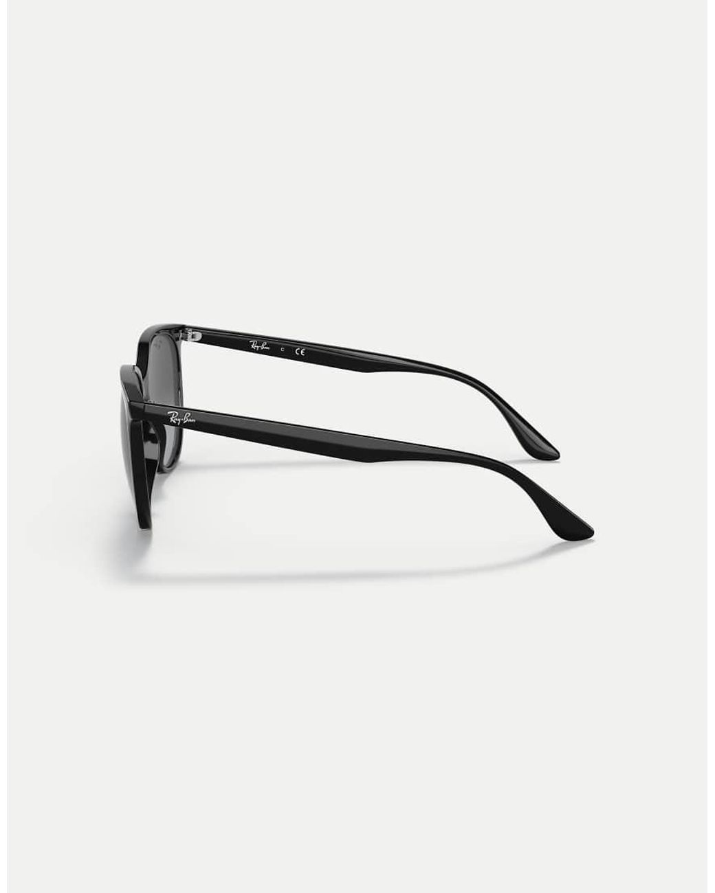 Ray-Ban Black Rb4378 Square Sunglasses With Lens