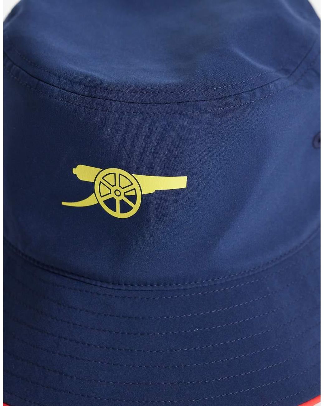 Adidas Originals Blue Adidas Football Arsenal 26/27 Bucket Hat