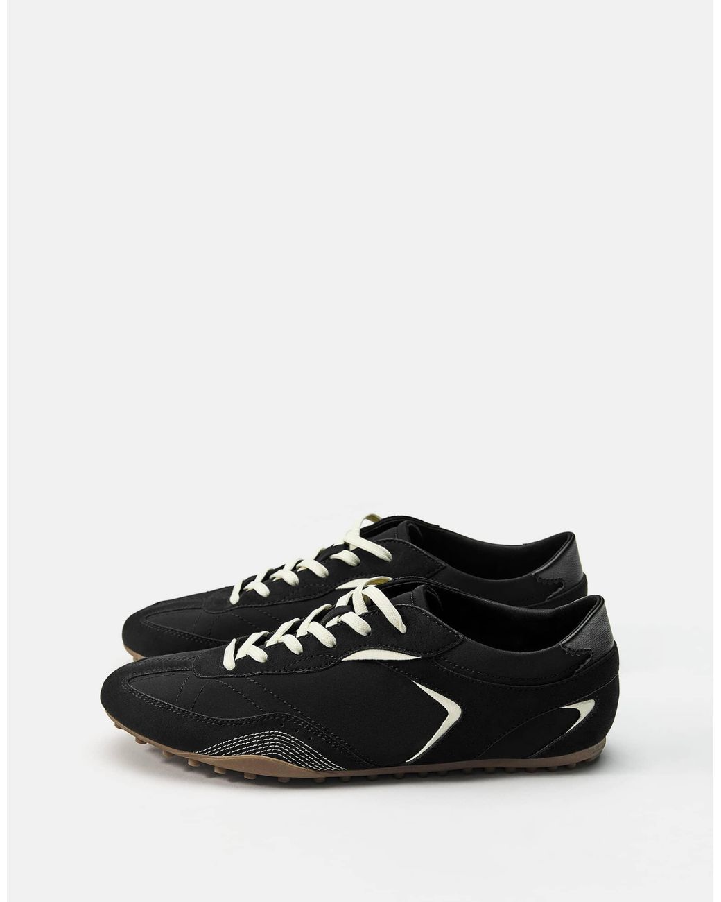 Pull&Bear – e sneaker in Black für Herren
