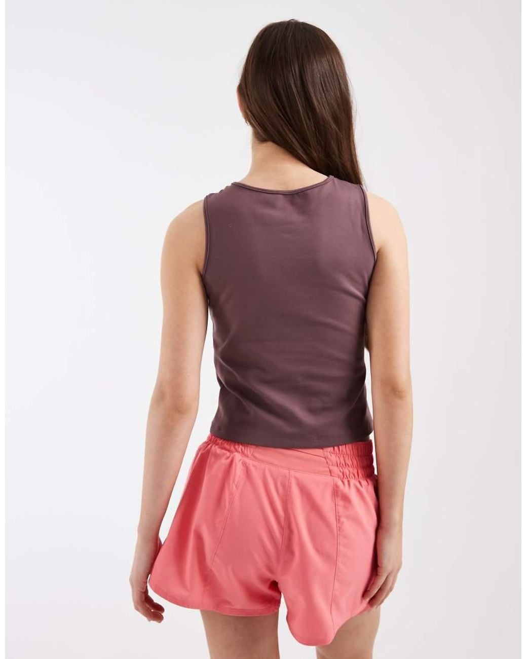 Nike Red Nike One Training Dri-fit Twisted Tank Top