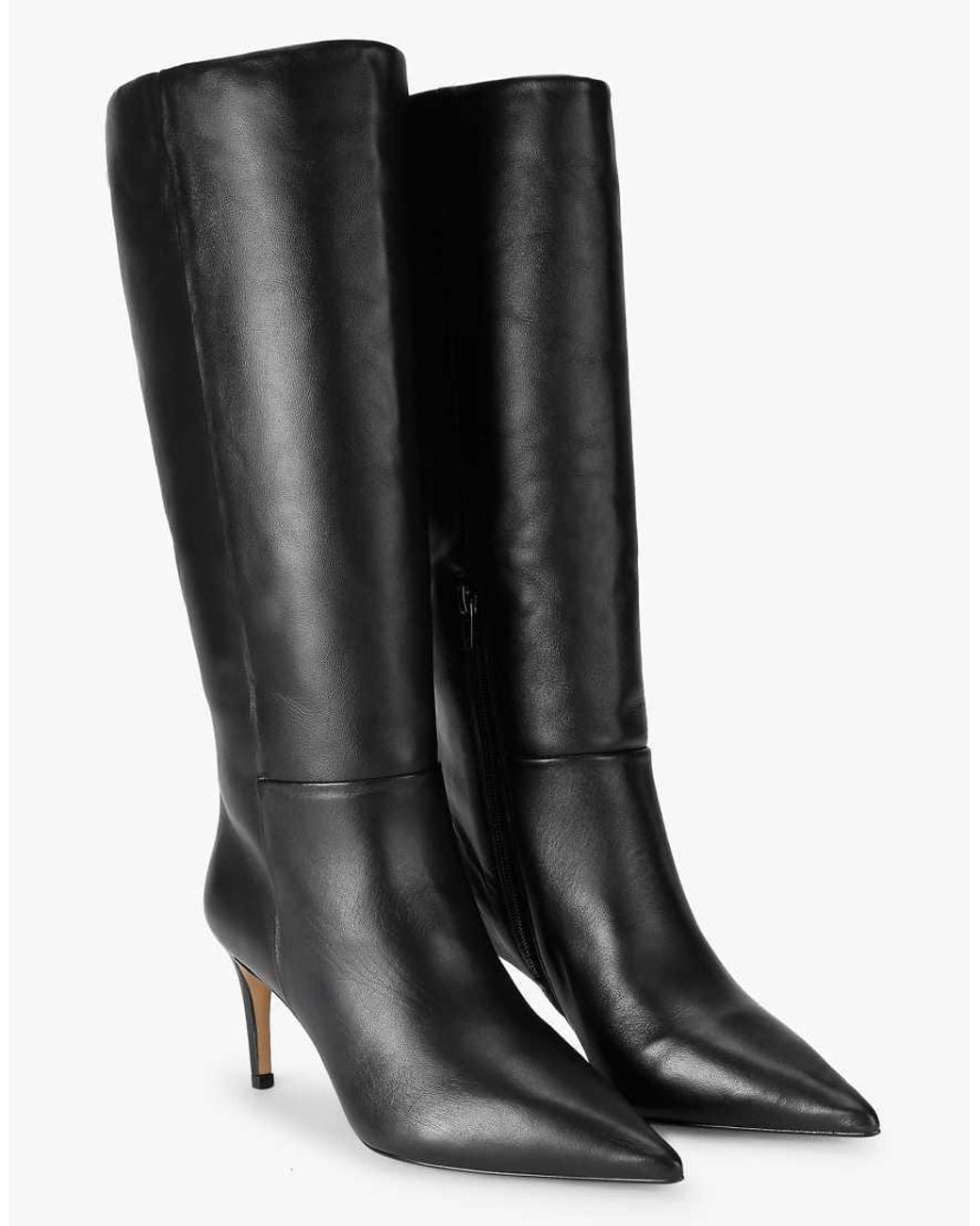 KG by Kurt Geiger Black Strict High Boot Knee Boots