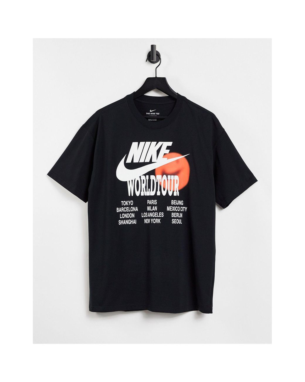 Nike – World Tour Pack – Oversize-T-Shirt in Schwarz für Herren | Lyst DE