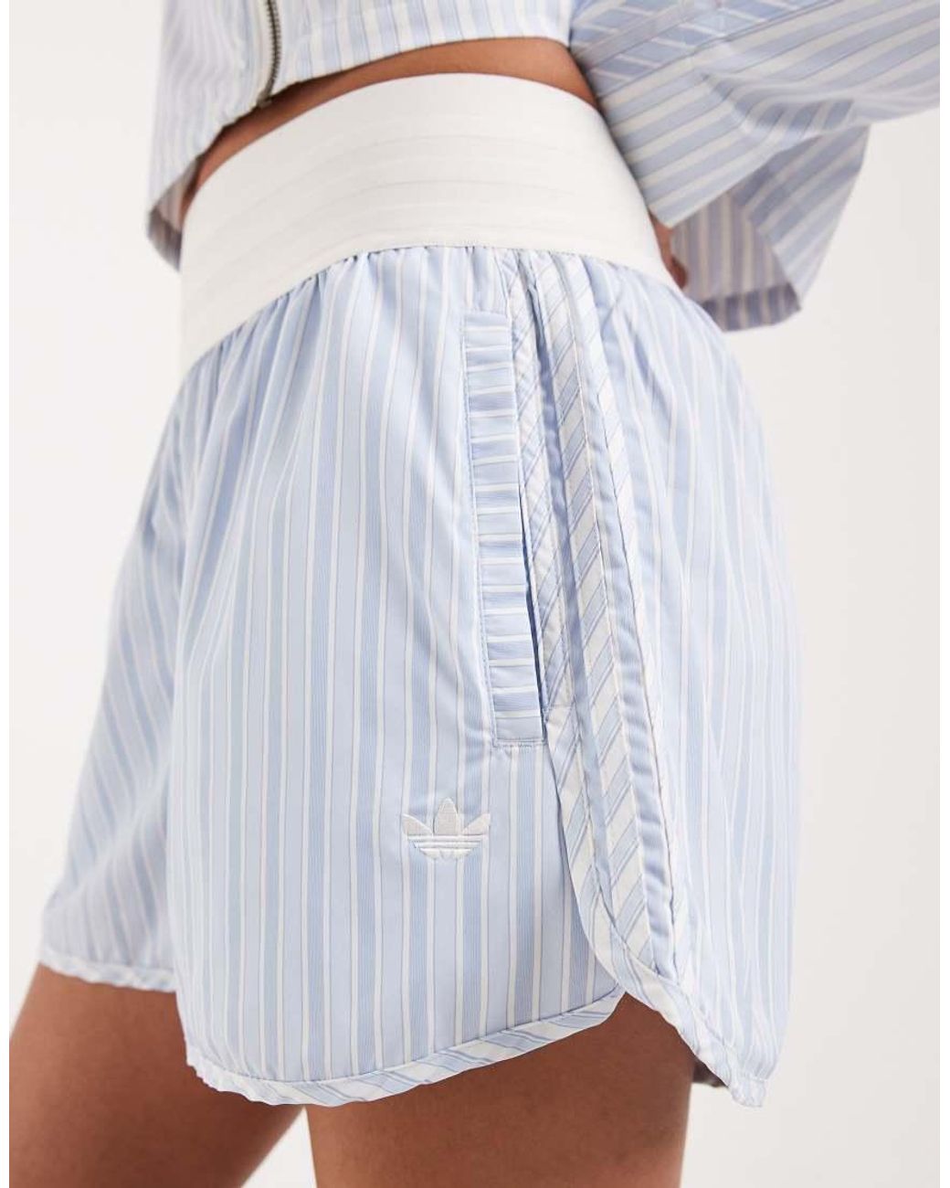 Adidas Originals White Premium Essentials Shorts