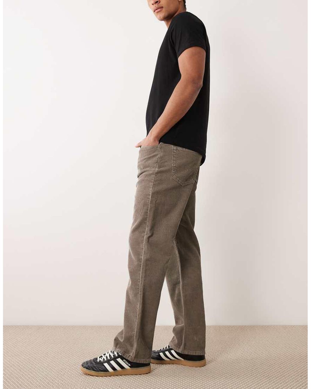 Levi's Brown 565 Loose Straight Trousers for men