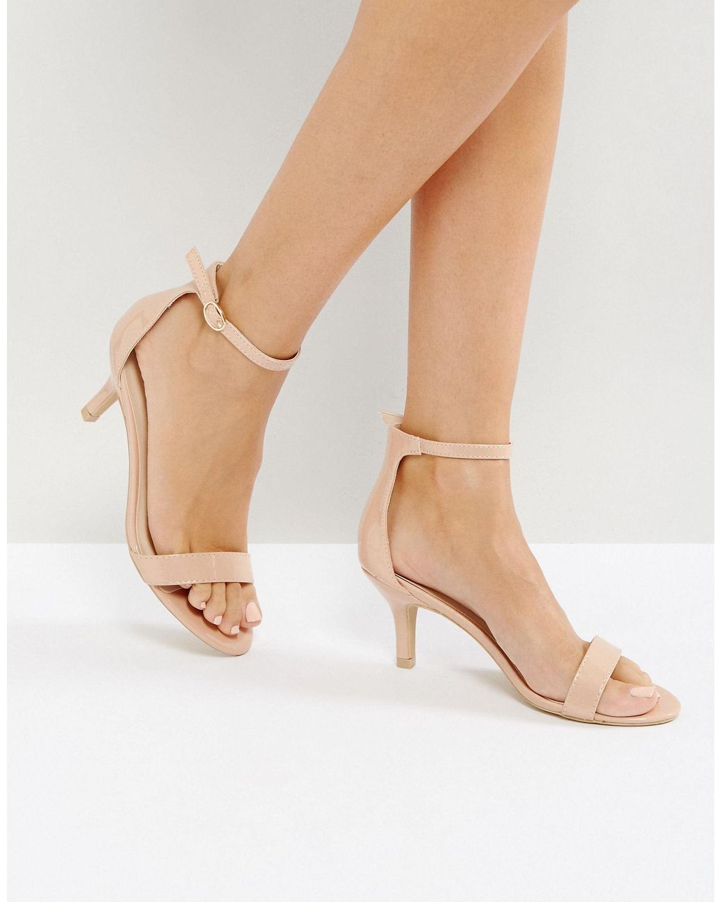 Nude short heel sale
