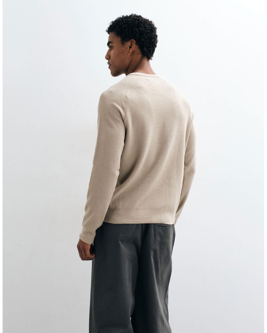 Blend Feinstrickpullover in Natural für Herren