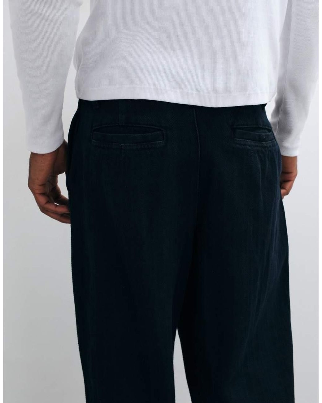 ASOS Red Loose Jeans for men