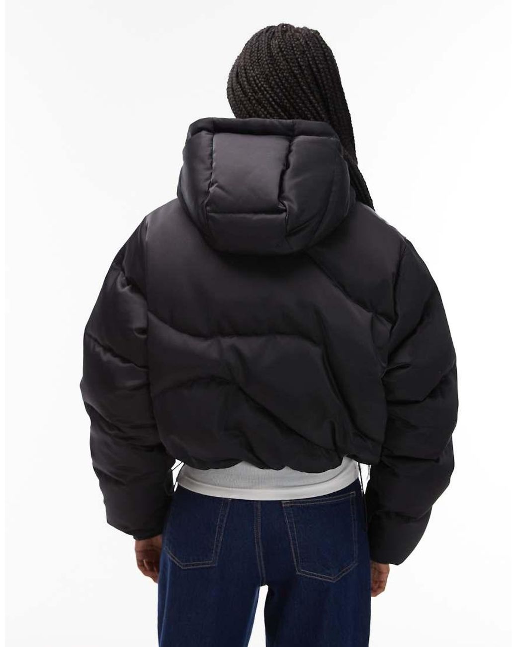 Nike Blue Swoosh Down Puffer