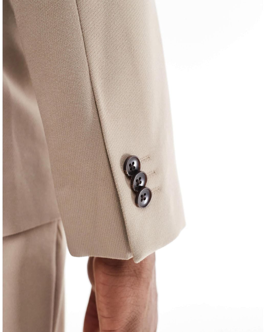 ASOS Natural Slim Suit Jacket for men